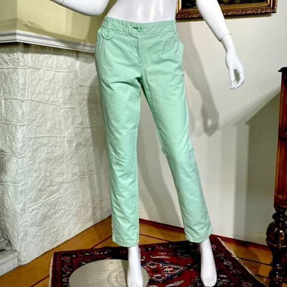 Tommy Hilfiger Classic Chinos 100% Cotton Mint Green - Picture 2 of 13